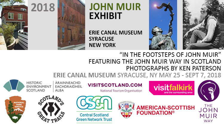 John Muir Exhibit, Erie Canal Museum Syracuse New York